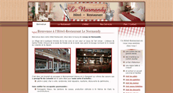 Desktop Screenshot of hotel-lenormandy.fr